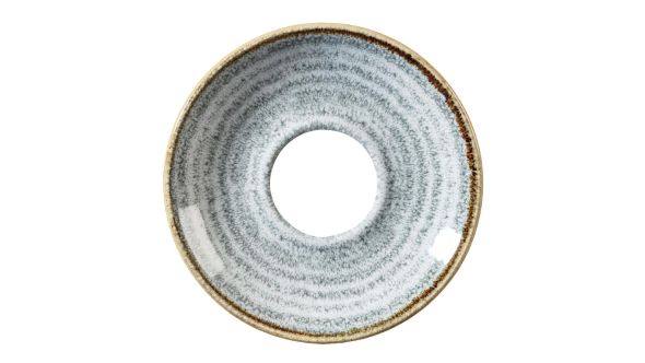Churchill Studio Prints Homespun Stone Grey Espresso Saucers 118mm (12 Pack) SPSGESS 1