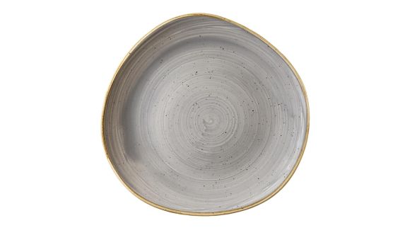 Churchill Stonecast Round Plates Peppercorn Grey 286mm (12 Pack) SPGSOG111