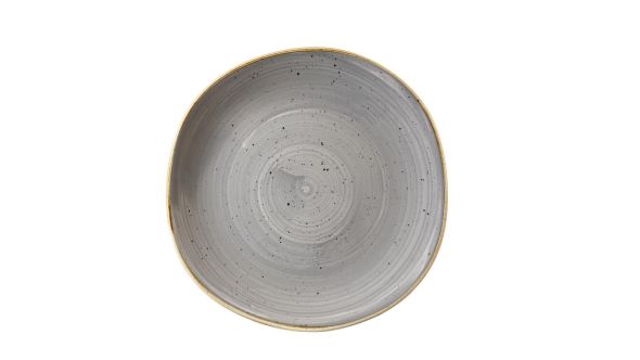 Churchill Stonecast Round Plates Peppercorn Grey 264mm (12 Pack) SPGSOG101