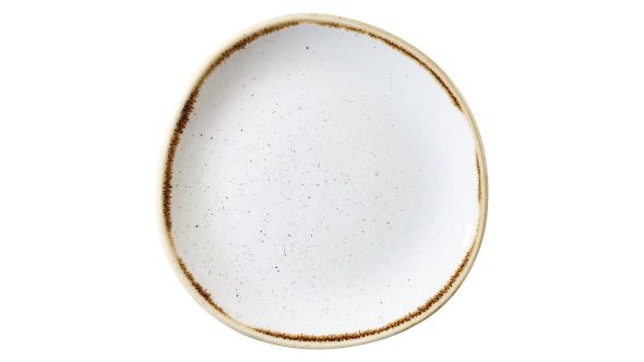 Churchill Stonecast Round Plates Barley White 210mm (12 Pack) SWHSOG8 1