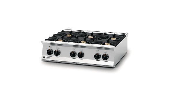 Lincat Opus 800 Natural Gas 6 Burner Boiling Top OG8004/N