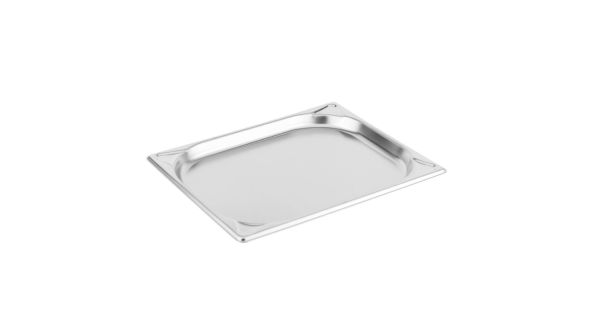 Vogue Heavy Duty Stainless Steel 1/2 Gastronorm Tray 20mm