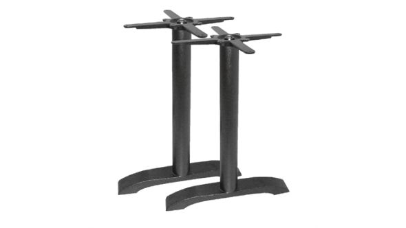 Bolero Cast Iron Twin Leg Table Base (2 Pack) DN642