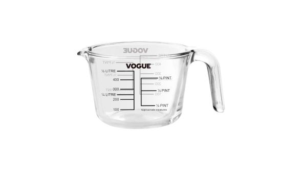 Vogue Glass Measuring Jug 500ml