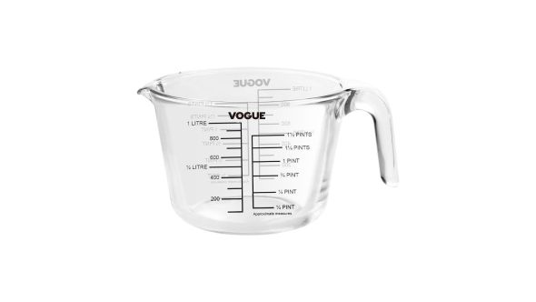 Vogue Glass Measuring Jug 1000ml