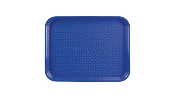 Olympia Kristallon PP Rectangular Tray Blue 275x353mm QY-T13-07