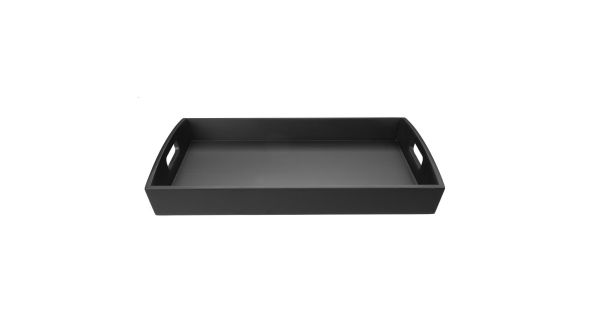 Olympia Bamboo Rectangular Serving Tray Black 350x510mm ST77651BA
