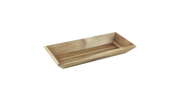 Olympia Acacia Wood Rectangular Tray 180x380mm ST70638AC
