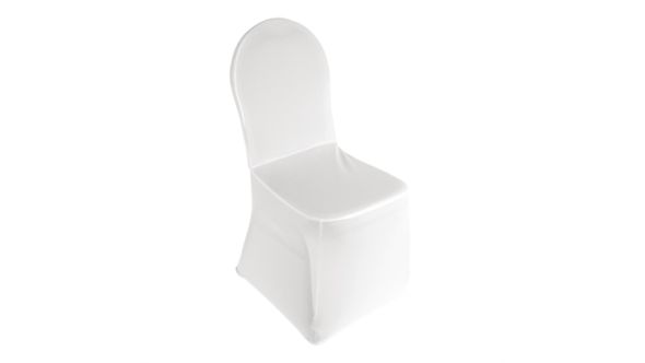 Bolero Banquet Chair Cover White DP924
