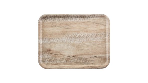 Cambro Madeira Laminate Rectangular Tray Light Oak 360x460mm MA3646E86