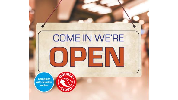 Traditional Open / Closed Sign