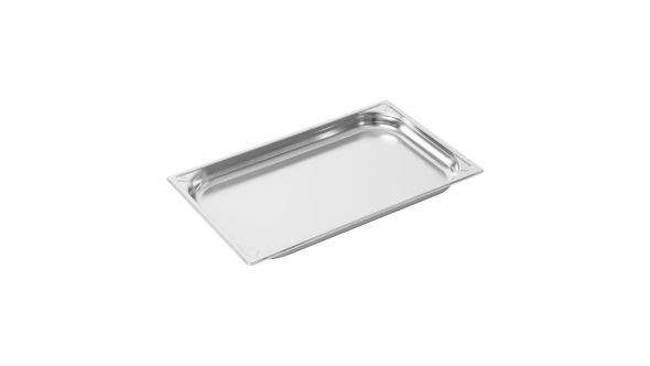 Vogue Heavy Duty Stainless Steel 1/1 Gastronorm Tray 40mm