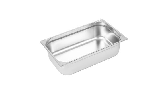 Vogue Heavy Duty Stainless Steel 1/1 Gastronorm Tray 150mm