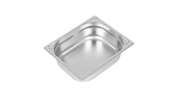 Vogue Heavy Duty Stainless Steel 1/2 Gastronorm Tray 100mm