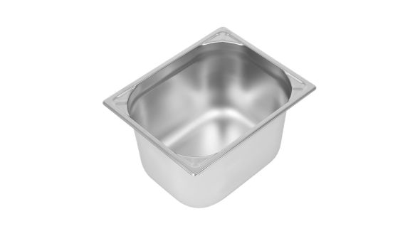 Vogue Heavy Duty Stainless Steel 1/2 Gastronorm Tray 200mm