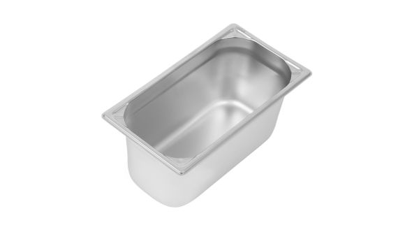 Vogue Heavy Duty Stainless Steel 1/3 Gastronorm Tray 150mm