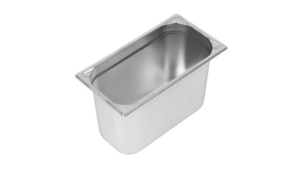 Vogue Heavy Duty Stainless Steel 1/3 Gastronorm Tray 200mm