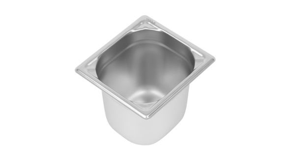 Vogue Heavy Duty Stainless Steel 1/6 Gastronorm Tray 150mm