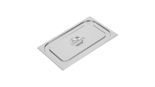 Vogue Heavy Duty Stainless Steel 1/1 Gastronorm Tray Lid
