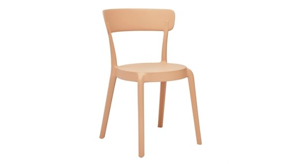 Bolero Bolero Mila Café Chairs Light Nude Pink (2 Pack) DX975