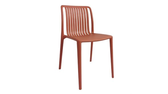 Bolero Bolero Verona Café Chairs Mild Orange (2 Pack) DX977