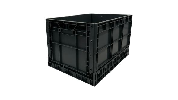 Vogue Plastic Folding Transport Storage Crate 594x396x353mm