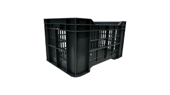 Vogue Perforated Plastic Storage Crate 542x360x290mm