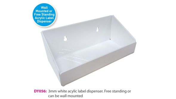 Empty Dispenser for 25mm 7 day week labels.