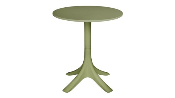 Bolero Bolero Verona 700mm Round Café Table - Olive Green SA833