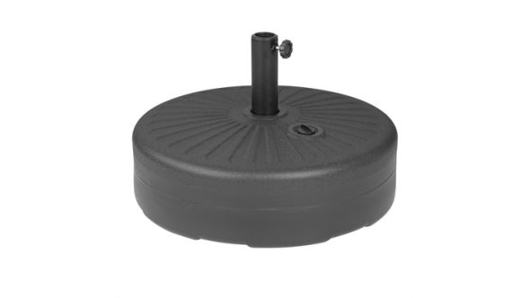 Bolero Bolero Black Plastic Parasol Base 40Ltr (filled) DZ884