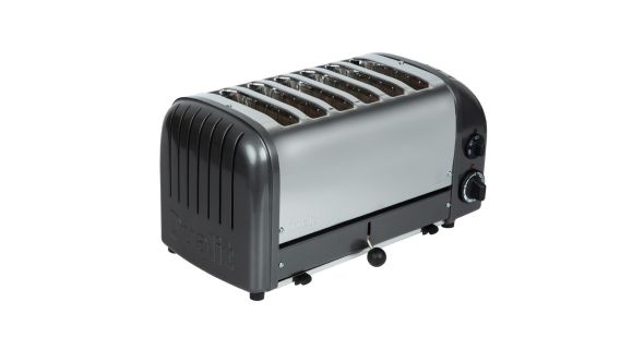 Dualit 6 Slice Vario Toaster Charcoal 60156