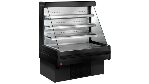 Diamond MN10B-B5/R2 Black Refrigerated Patisserie & Deli Counter, 600mm