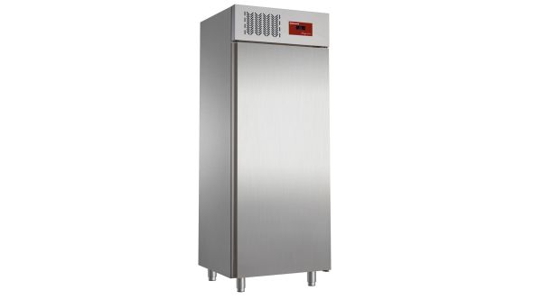 Diamond K50X-NS Single Door Stainless Steel Upright Freezer, 500 Litres