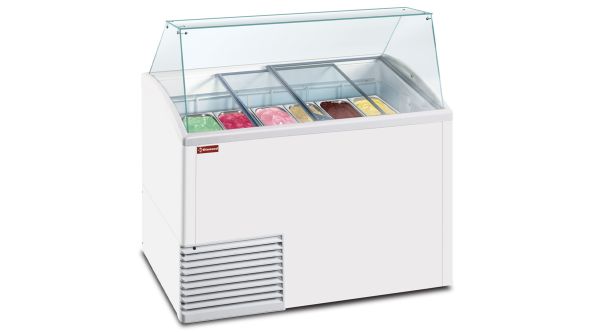Diamond BIG-EXPO/LUX-R2 Ice Cream Display Freezer, 10 GN Trays