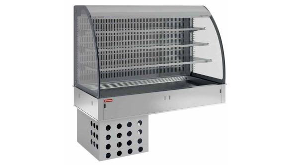 Diamond DPA/BCVA318-R2 Patisserie Display Counter on Wall with Sink, 1780mm