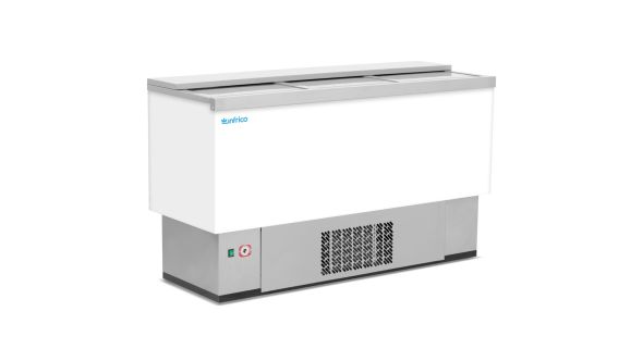 Infrico EFP1500WH Triple Bay White Laminated Beer Dump