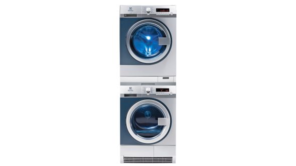Electrolux Professional WE170P/TE1120 myPro Smart Washer & Dryer Stack Combo
