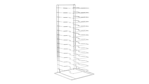 Vogue Pizza Pan Stacking Rack 15 Slot