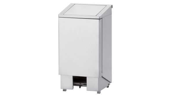 Diamond PPX-120 Stainless Steel Bin With Pedal, Lid With Actuator, 120 Liters