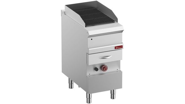 Diamond G7/GVQA4-N Freestanding Ribbed Gas Griddle