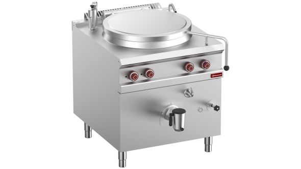 Diamond E9/M15I8-N Electric Indirect Heating Boiling Pan on Cupboard, 150 Litres
