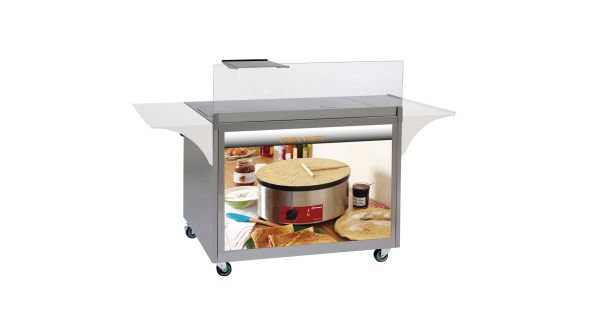 Diamond BRET/MRX Stainless Steel Pancakes Cabinet, On Wheels
