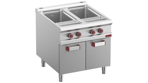 Diamond E9/CPA8-N Freestanding Electric Pasta Cooker on Neutral Closed Cupboard, 18kW