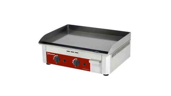 Diamond FTG-60-SS Gas Counter-Top Double Griddle Plate Enameled Surface