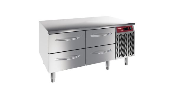 Diamond N77/R212G-9D Refrigerate Base, 4X1/2 Drawers Gn 1/1-H 100 Mm