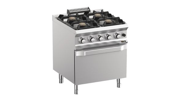 Hobart Ecomax 4 Burner Oven Range