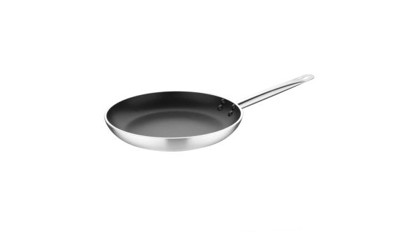Vogue Aluminium Non-Stick Teflon Platinum Plus Frying Pan 32cm