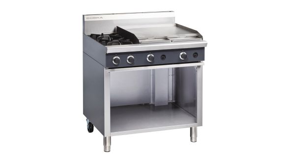 Blue Seal Cobra Freestanding Natural Gas Hob with Griddle C9B