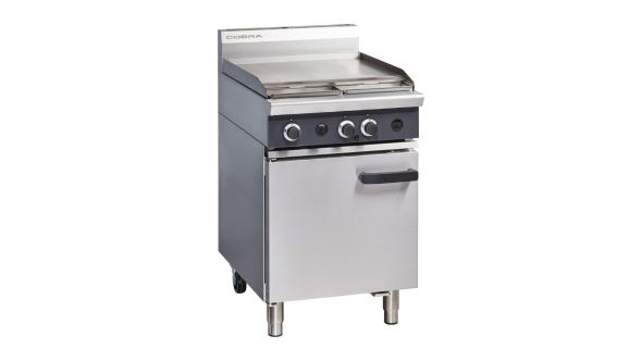 Blue Seal Cobra Natural Gas Oven Range with Griddle Top CR6B