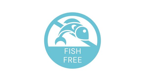 Vogue Removable Fish-Free Food Packaging Labels (1000 pack)